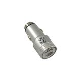 Netzteil Autoladegert 2xUSB-A LC-POWER - Silber