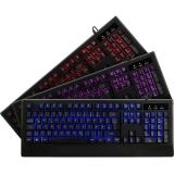 TASTATUR Inter-Tech Gaming Tastatur Maus Set KC-3001 schwarz